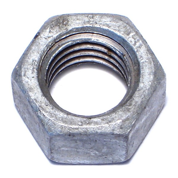 Midwest Fastener Hex Nut, 1/2"-13, Steel, Hot Dipped Galvanized, 715 PK 09127